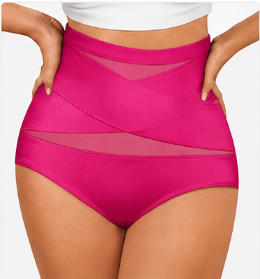 Rolig – Højtaljede shapewear-trusser med 360° støtte